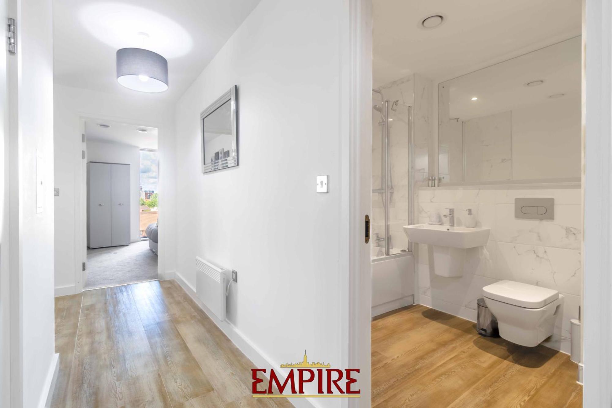 Luxury 2 Bedroom Apartment, On Broad Street! Birmingham Eksteriør bilde